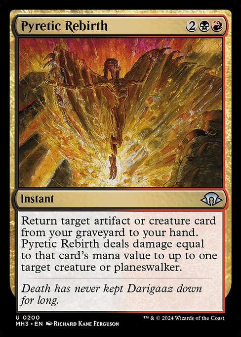 Pyretic Rebirth - Modern Horizons 3 - U - 200