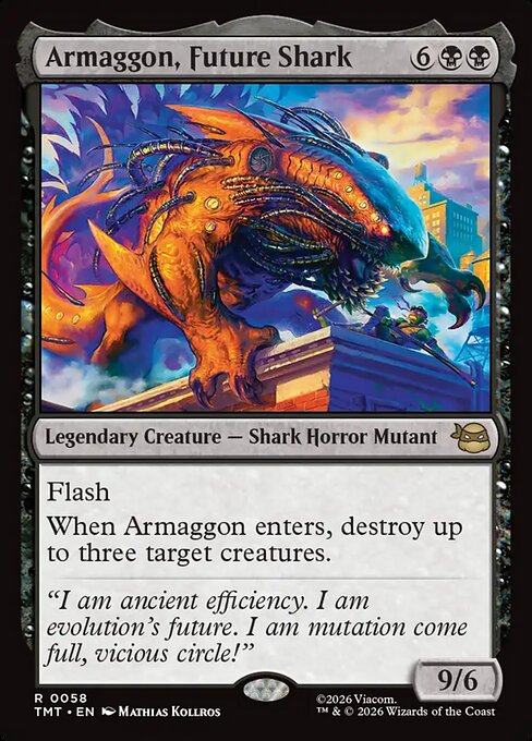 Armaggon, Future Shark - Teenage Mutant Ninja Turtles - R - 58