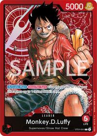 Monkey.D.Luffy - Revision Pack Cards - L - ST01-001