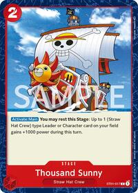 Thousand Sunny - Revision Pack Cards - C - ST01-017