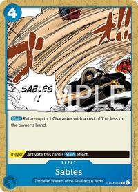 Sables - Revision Pack Cards - C - ST03-015
