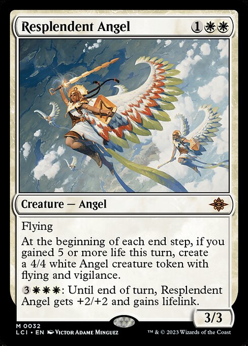 Resplendent Angel - The Lost Caverns of Ixalan - M - 32