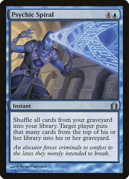 Psychic Spiral - Return to Ravnica - U - 47