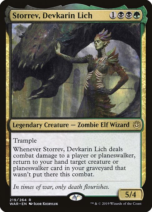 Storrev, Devkarin Lich - War of the Spark - R - 219