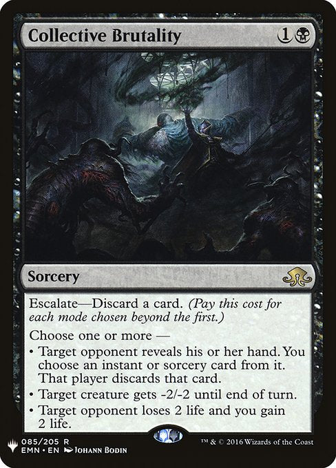 Collective Brutality - The List Reprints - R - 085/205