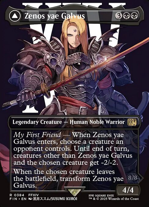 Zenos yae Galvus (Borderless) (Surge Foil) - FINAL FANTASY - R - 529