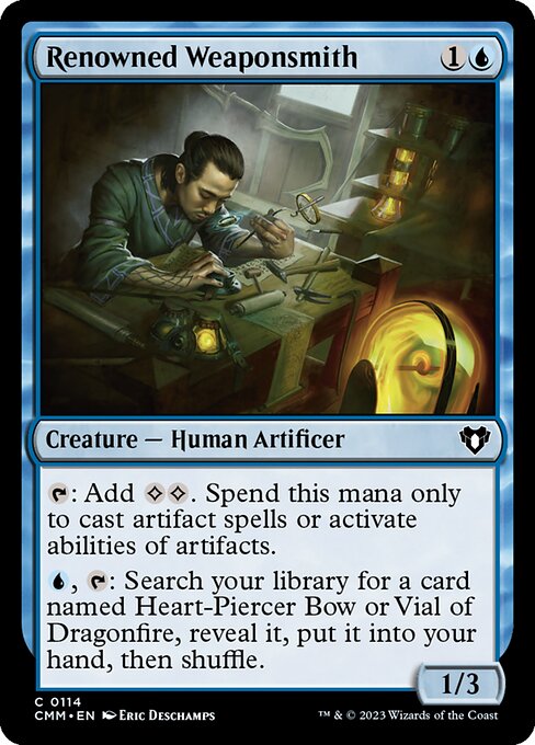 Renowned Weaponsmith - Commander Masters - C - 114