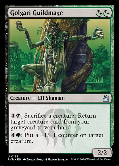 Golgari Guildmage - Ravnica Remastered - U - 188
