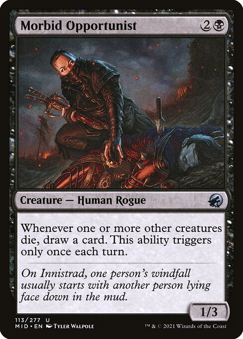 Morbid Opportunist - Innistrad: Midnight Hunt - U - 113