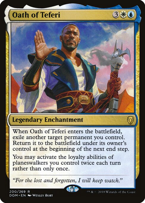 Oath of Teferi - Dominaria - R - 200