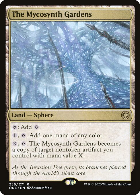 The Mycosynth Gardens - Phyrexia: All Will Be One - R - 256