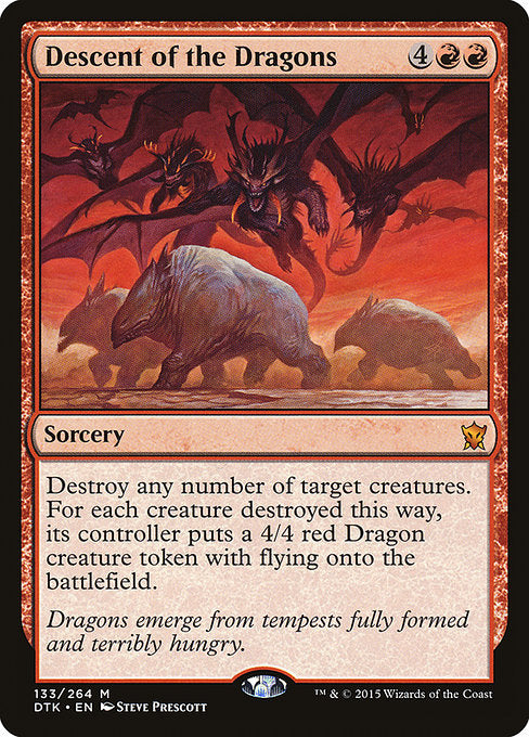 Descent of the Dragons - Dragons of Tarkir - M - 133