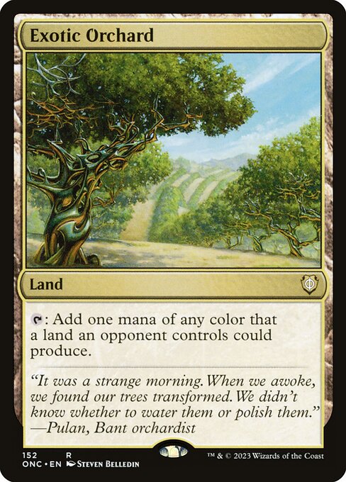 Exotic Orchard - Commander: Phyrexia: All Will Be One - R - 152