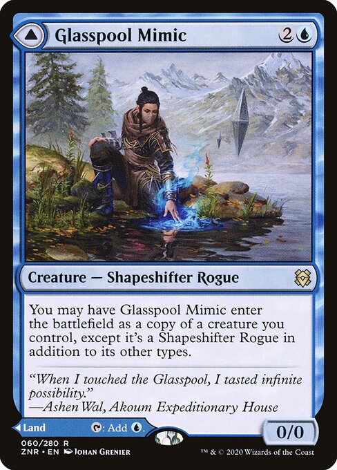 Glasspool Mimic - Zendikar Rising - R - 60