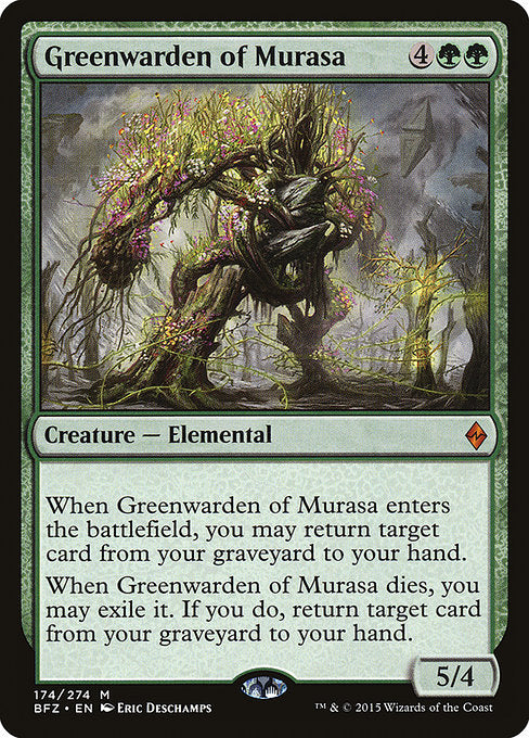 Greenwarden of Murasa - Battle for Zendikar - M - 174