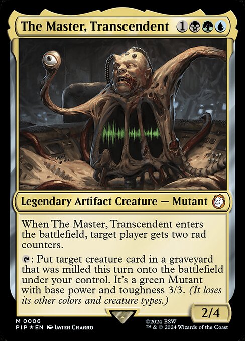 The Master, Transcendent - Universes Beyond: Fallout - M - 6