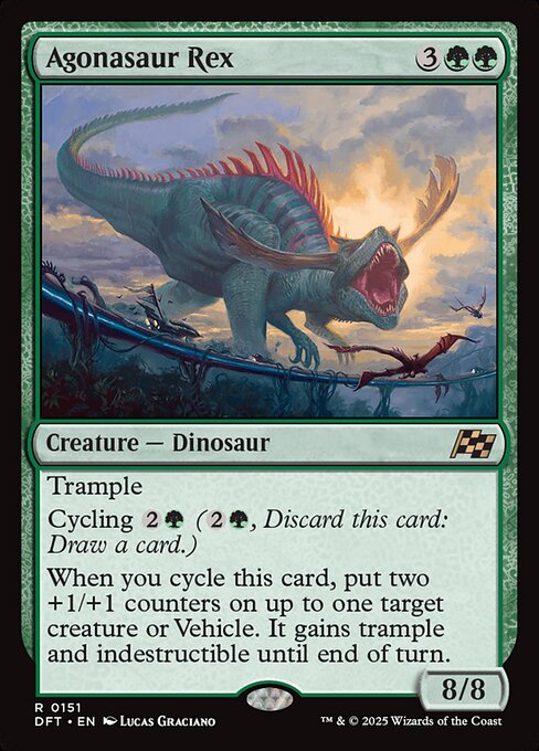 Agonasaur Rex - Aetherdrift - R - 151