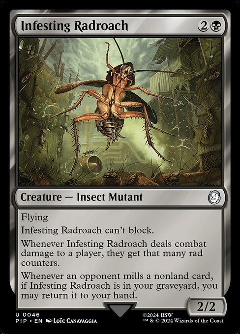 Infesting Radroach - Universes Beyond: Fallout - U - 46