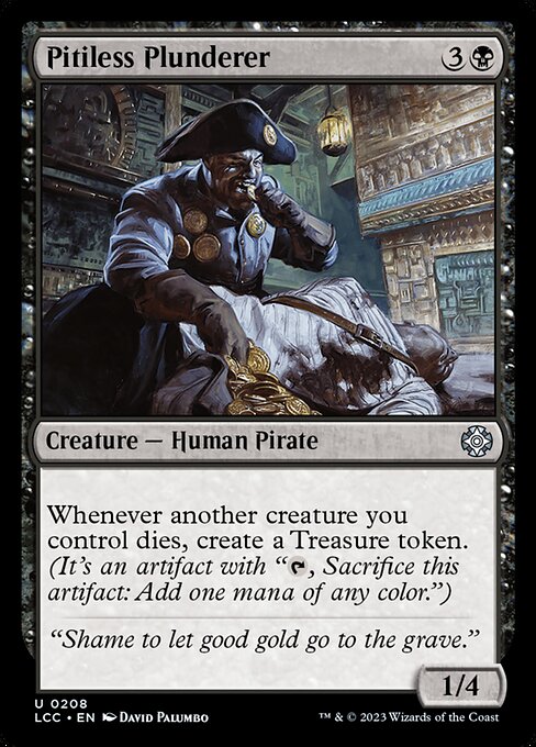 Pitiless Plunderer - Commander: The Lost Caverns of Ixalan - U - 208