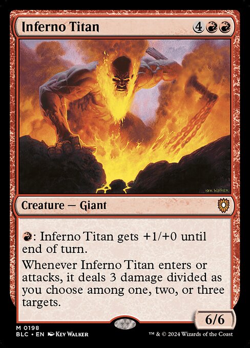 Inferno Titan - Commander: Bloomburrow - M - 198