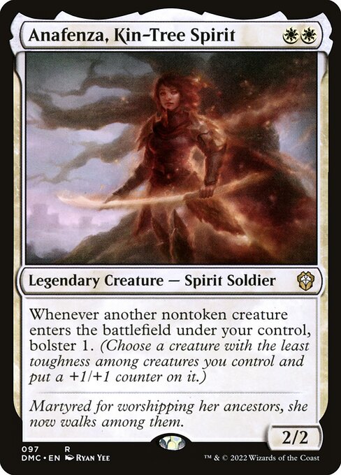 Anafenza, Kin-Tree Spirit - Commander: Dominaria United - R - 97