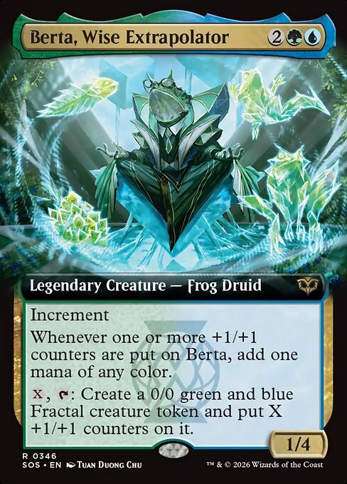 Berta, Wise Extrapolator (Extended Art) - Secrets of Strixhaven - R - 346