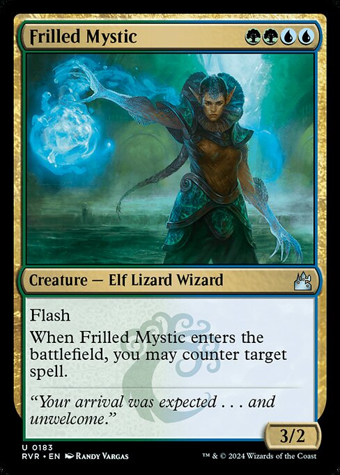 Frilled Mystic - Ravnica Remastered - U - 183