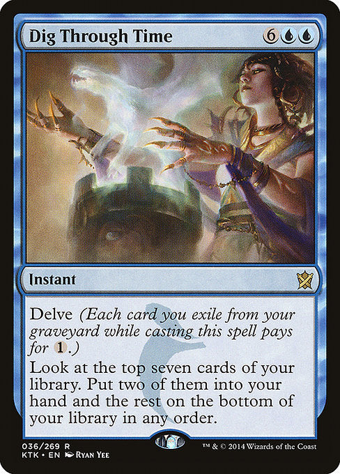 Dig Through Time - Khans of Tarkir - R - 36
