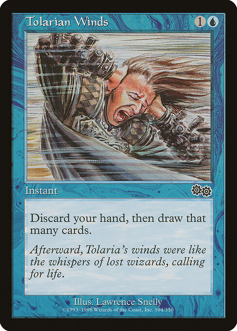 Tolarian Winds - Urza's Saga - C - 104