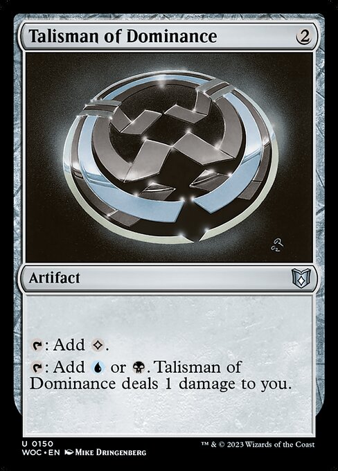 Talisman of Dominance - Commander: Wilds of Eldraine - U - 150