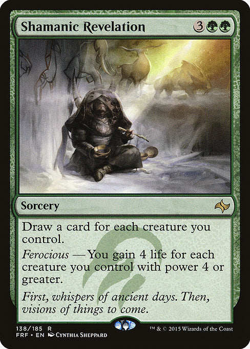 Shamanic Revelation - Fate Reforged - R - 138