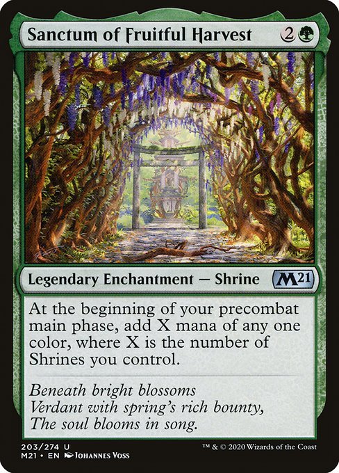 Sanctum of Fruitful Harvest - Core Set 2021 - U - 203
