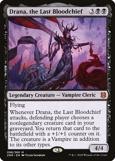 Drana, the Last Bloodchief - Zendikar Rising - M - 98