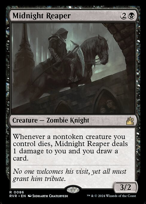 Midnight Reaper - Ravnica Remastered - R - 86