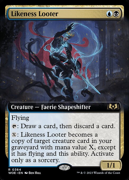 Likeness Looter (Extended Art) - Wilds of Eldraine - R - 364
