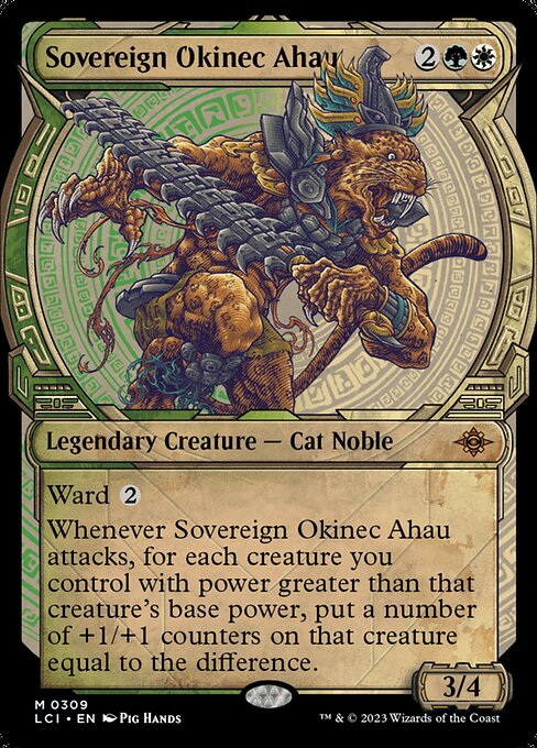 Sovereign Okinec Ahau (Showcase) - The Lost Caverns of Ixalan - M - 309