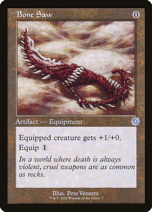 Bone Saw - The Brothers' War: Retro Frame Artifacts - U - 7