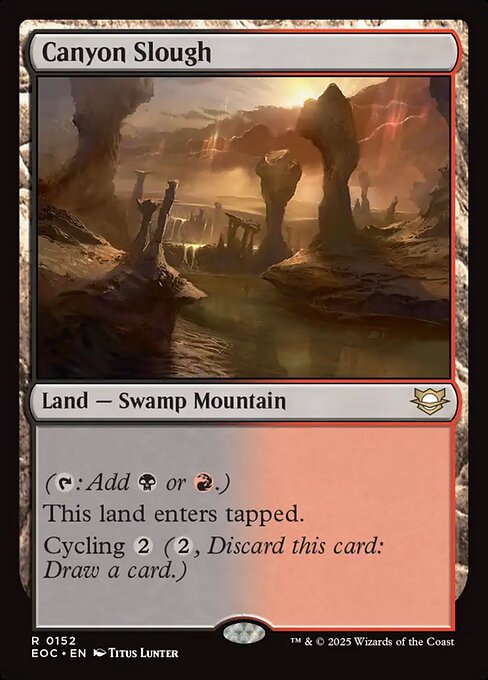 Canyon Slough - Commander: Edge of Eternities - R - 152
