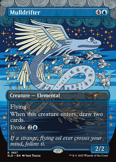 Mulldrifter (Rainbow Foil) - Secret Lair Drop Series - R - 1887