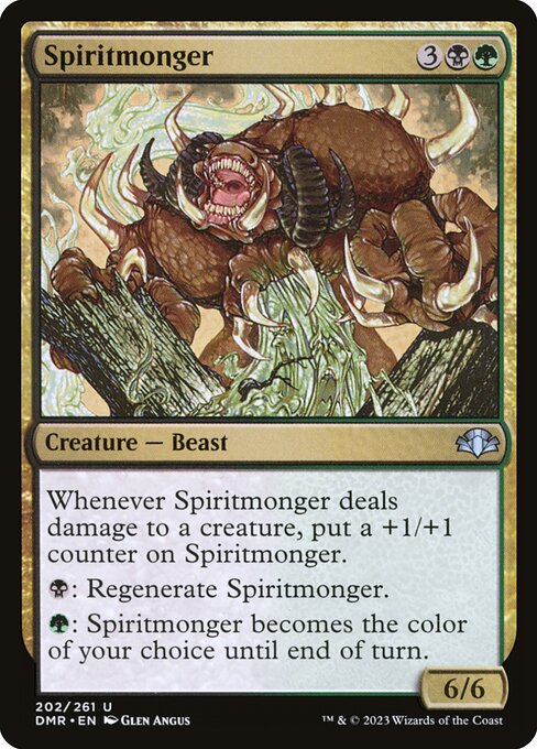 Spiritmonger - Dominaria Remastered - U - 202