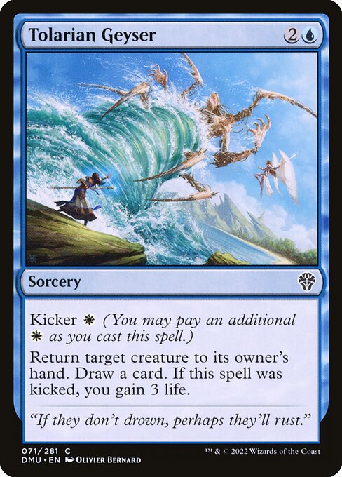 Tolarian Geyser - Dominaria United - C - 71