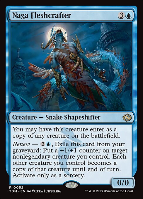 Naga Fleshcrafter - Tarkir: Dragonstorm - R - 52