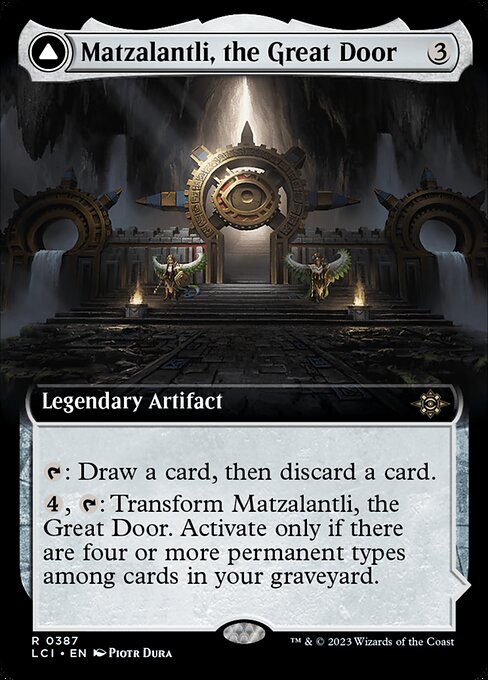 Matzalantli, the Great Door (Extended Art) - The Lost Caverns of Ixalan - R - 387