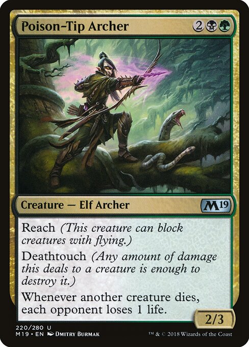 Poison-Tip Archer - Core Set 2019 - U - 220
