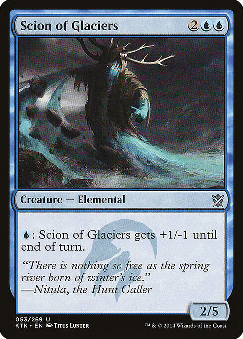 Scion of Glaciers - Khans of Tarkir - U - 53