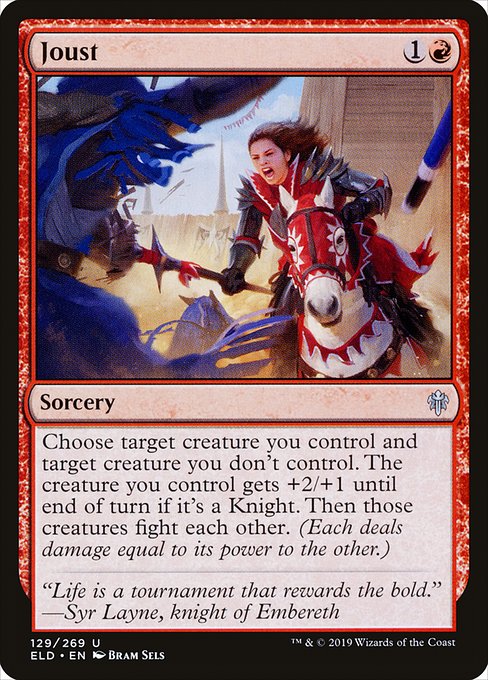 Joust - Throne of Eldraine - U - 129