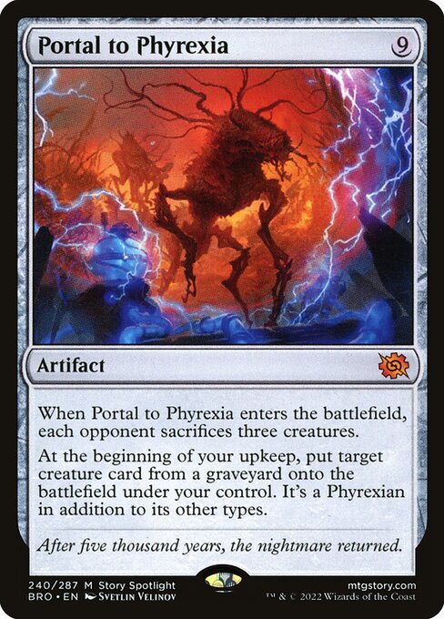 Portal to Phyrexia - Promo Pack: The Brothers' War - M - 240