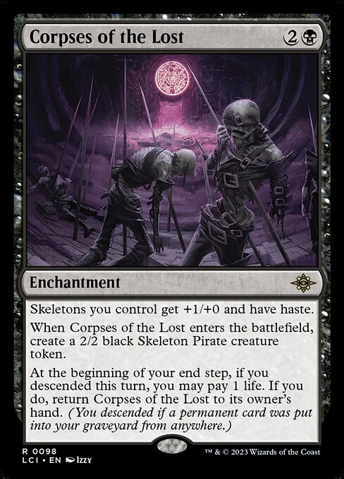 Corpses of the Lost - The Lost Caverns of Ixalan - R - 98