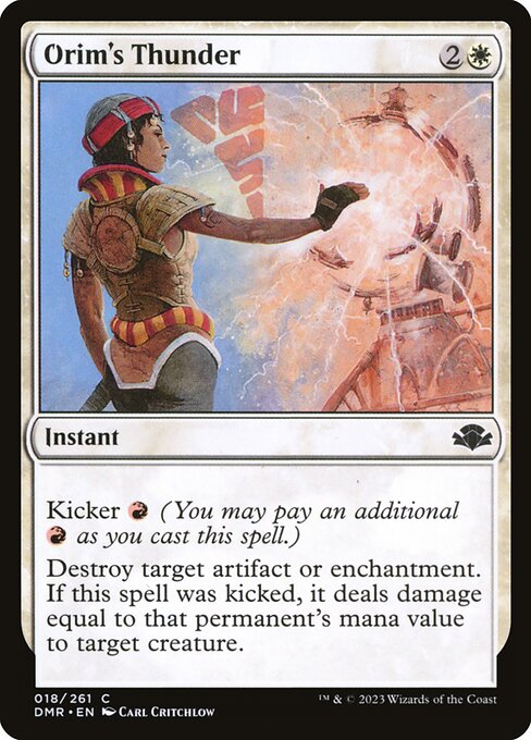 Orim's Thunder - Dominaria Remastered - C - 18