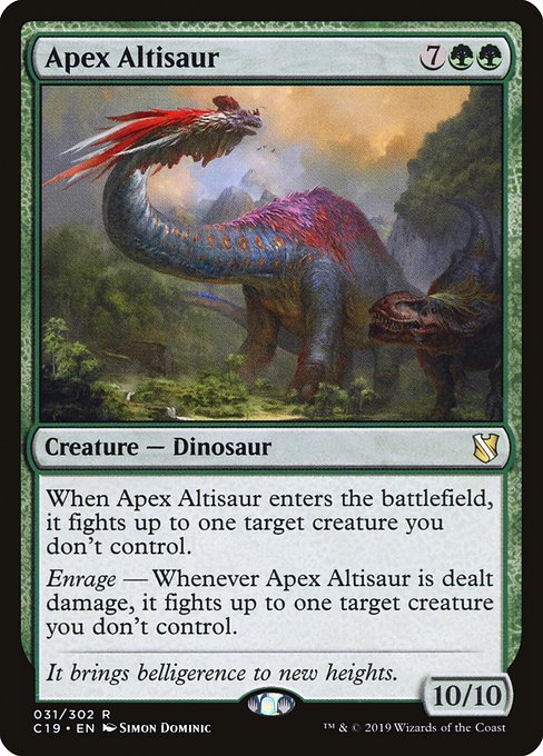 Apex Altisaur - Commander 2019 - R - 31